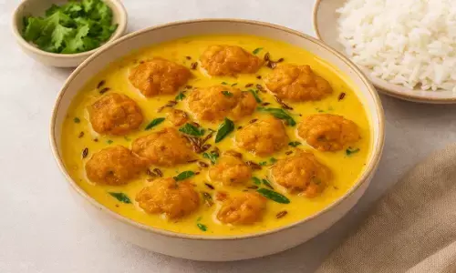 how to make kadhi pakora kadhi pakoda banane ka tarika
