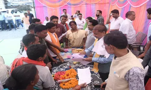 बस्तर पहुंचे मंत्री केदार कश्यप : 91 लाख रुपये के विकास कार्यों का किया भूमिपूजन और लोकार्पण