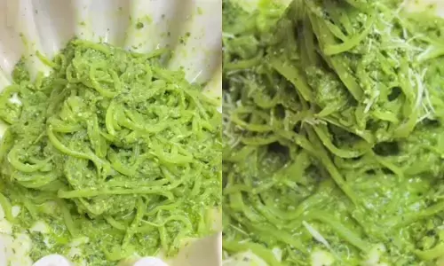 लौकी पास्ता बनाने की मजेदार रेसिपी।