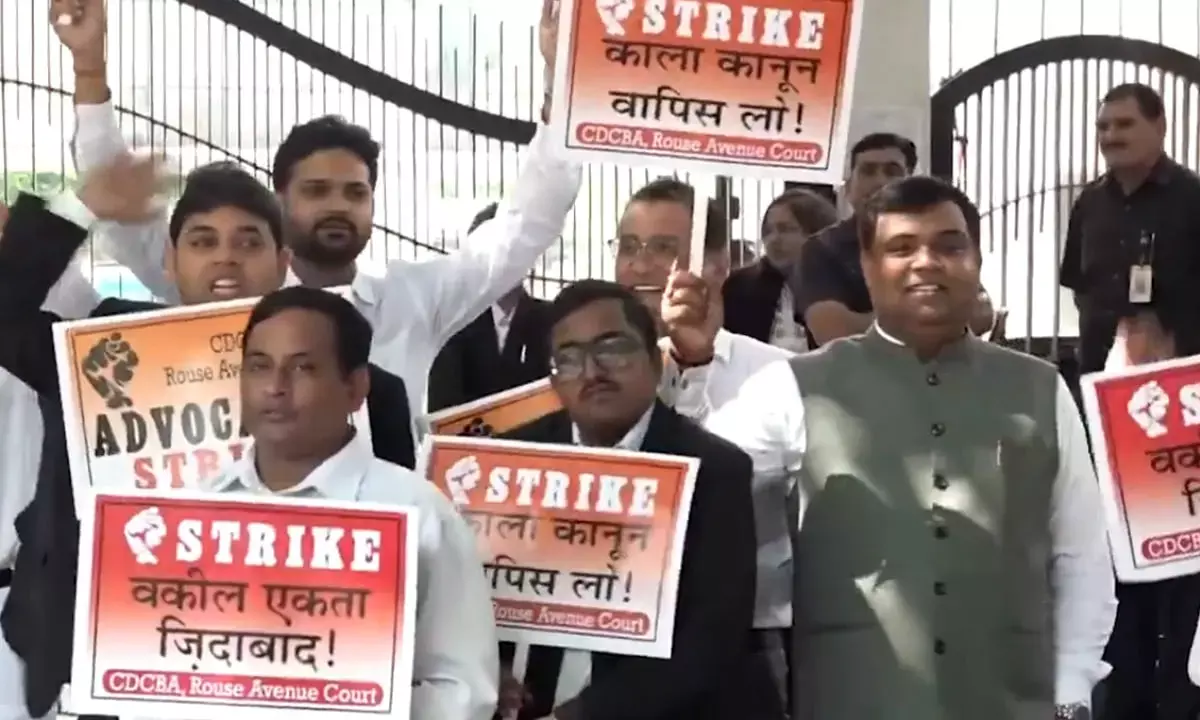 Delhi lawyers strike