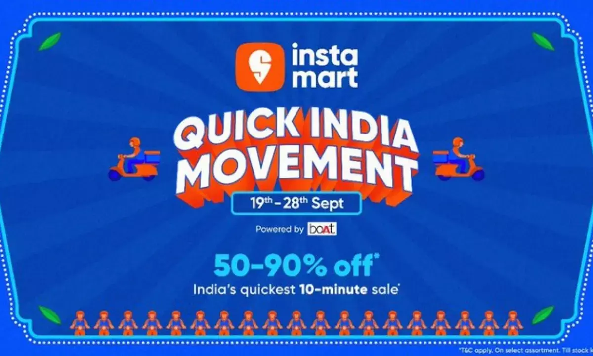 Swiggy Instamart Quick India Movement Sale