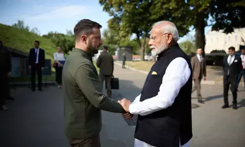 Ukraine President zelensky on trump tariff india russian oil sco summit