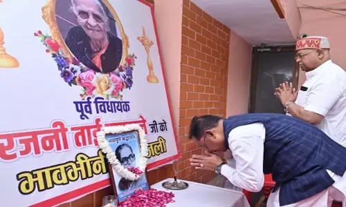 पूर्व विधायक के घर पहुंचे सीएम साय