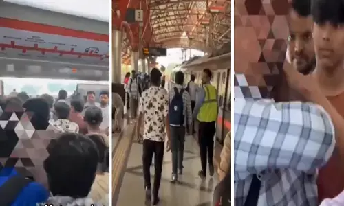 Pickpocket in Delhi Metro