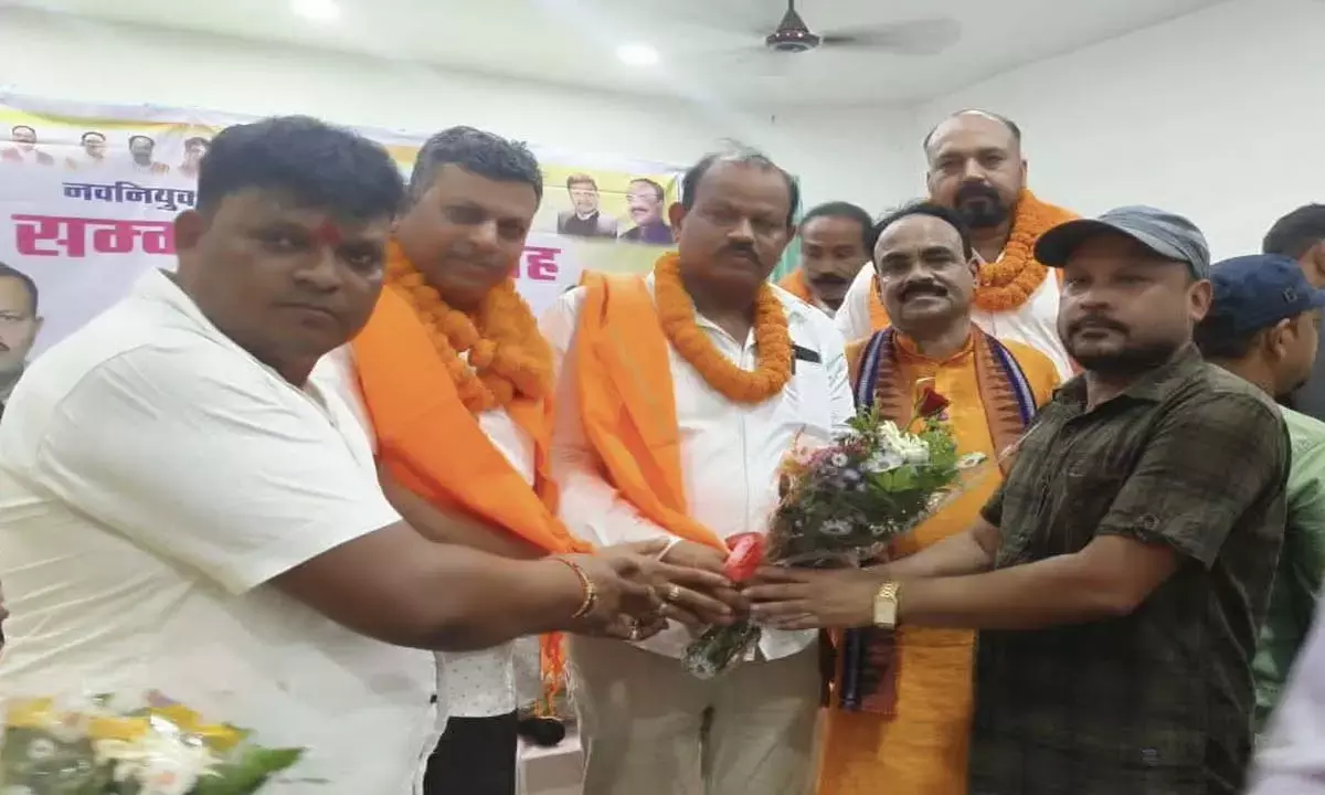 भाजपा का सम्मान समारोह : नए पदाधिकारियों को दी गई बधाइयां, बड़ी संख्या में उमड़े लोग