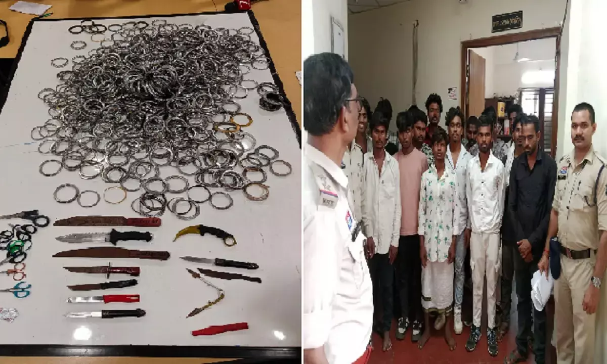 विसर्जन झांकी में बदमाशों पर एक्शन : राजधानी पुलिस ने 111 बदमाशों को गिरफ्तार कर भेजा जेल