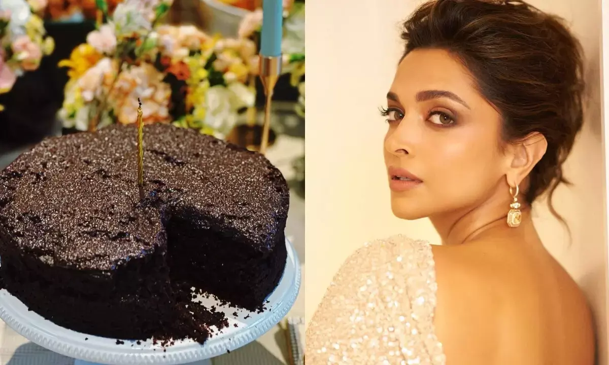 दीपिका पादुकोण ने बेटी दुआ के पहले जन्मदिन पर बनाया खास केक।