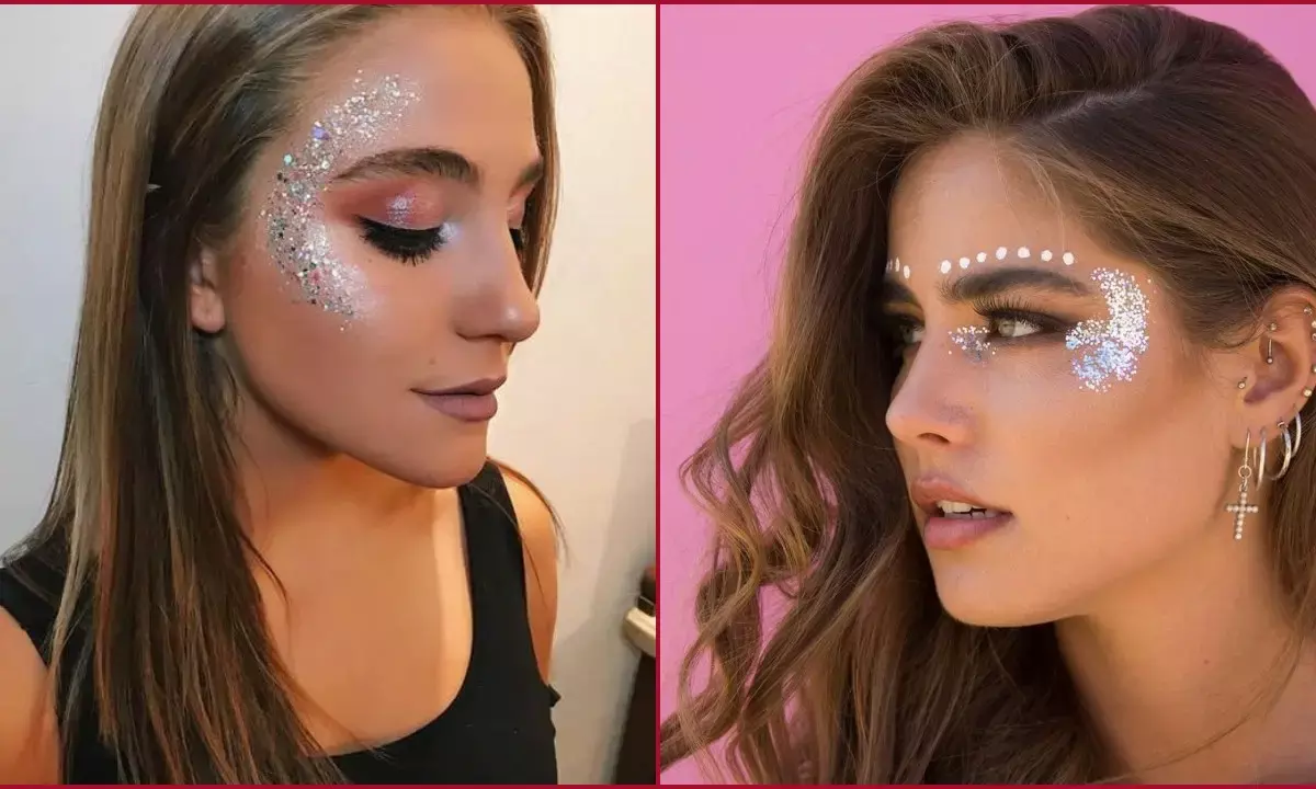 Glitter makeup tips Glitter makeup tips