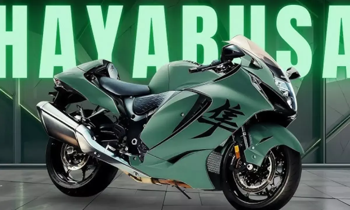 Suzuki Hayabusa Special Edition reveal design and features