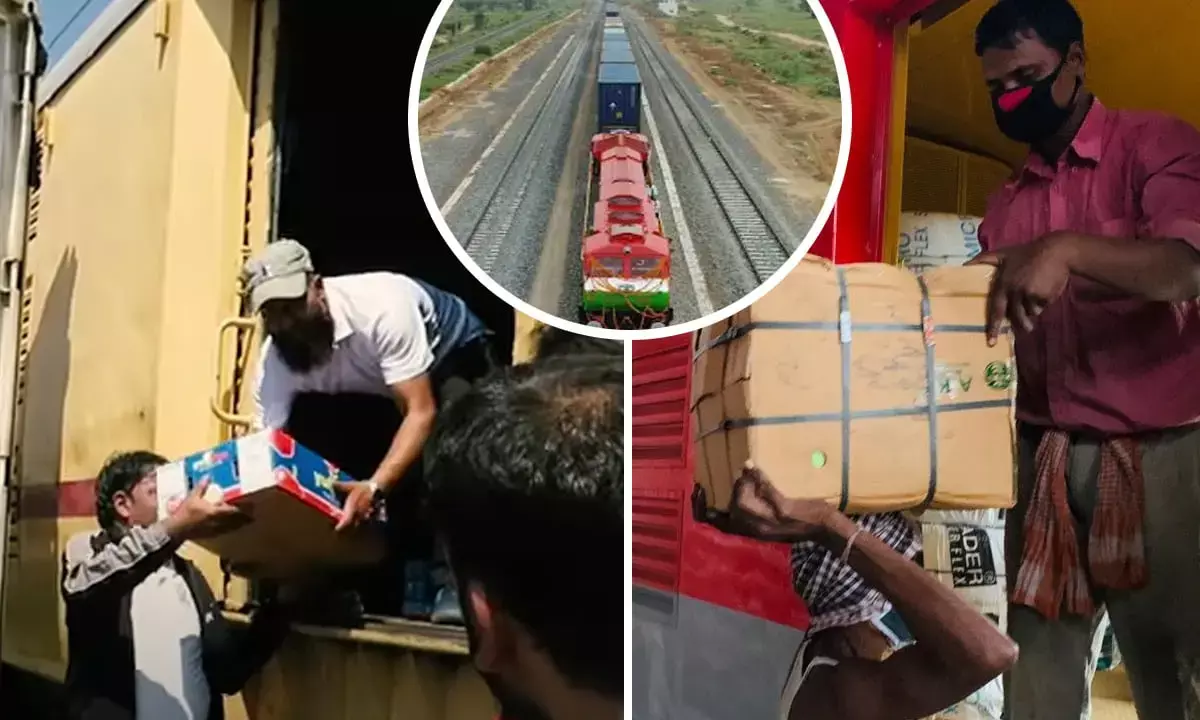 Railway Minister Ashwini Vaishnav announced parcel train