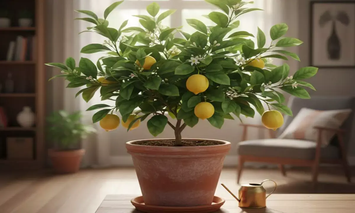 how to plant lemon at home