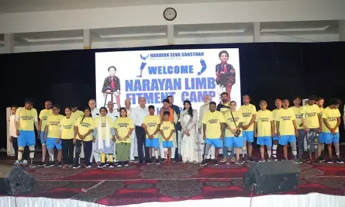 Narayan Seva Sansthan Indore free limb camp Kailash Vijayvargiya