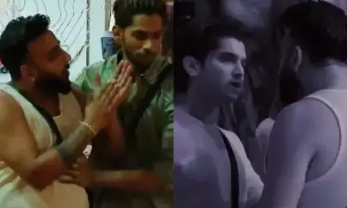 बिग बॉस 19 के घर शहबाज़ बदेशा और मृदुल तिवारी के बीच जबरदस्त टक्कर।