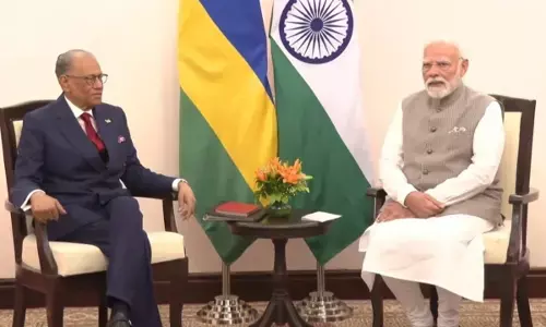 PM Modi Meet Mauritius PM Ramgoolam kashi Varanasi
