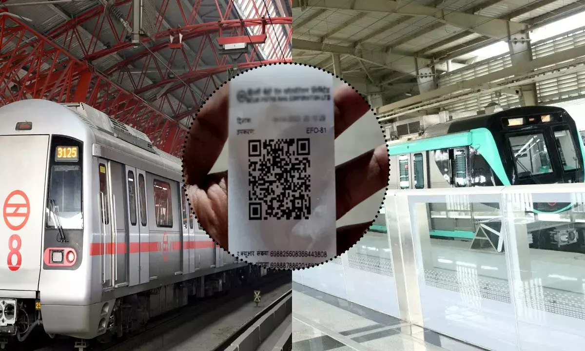 Noida and Delhi Metro tickets available on single app