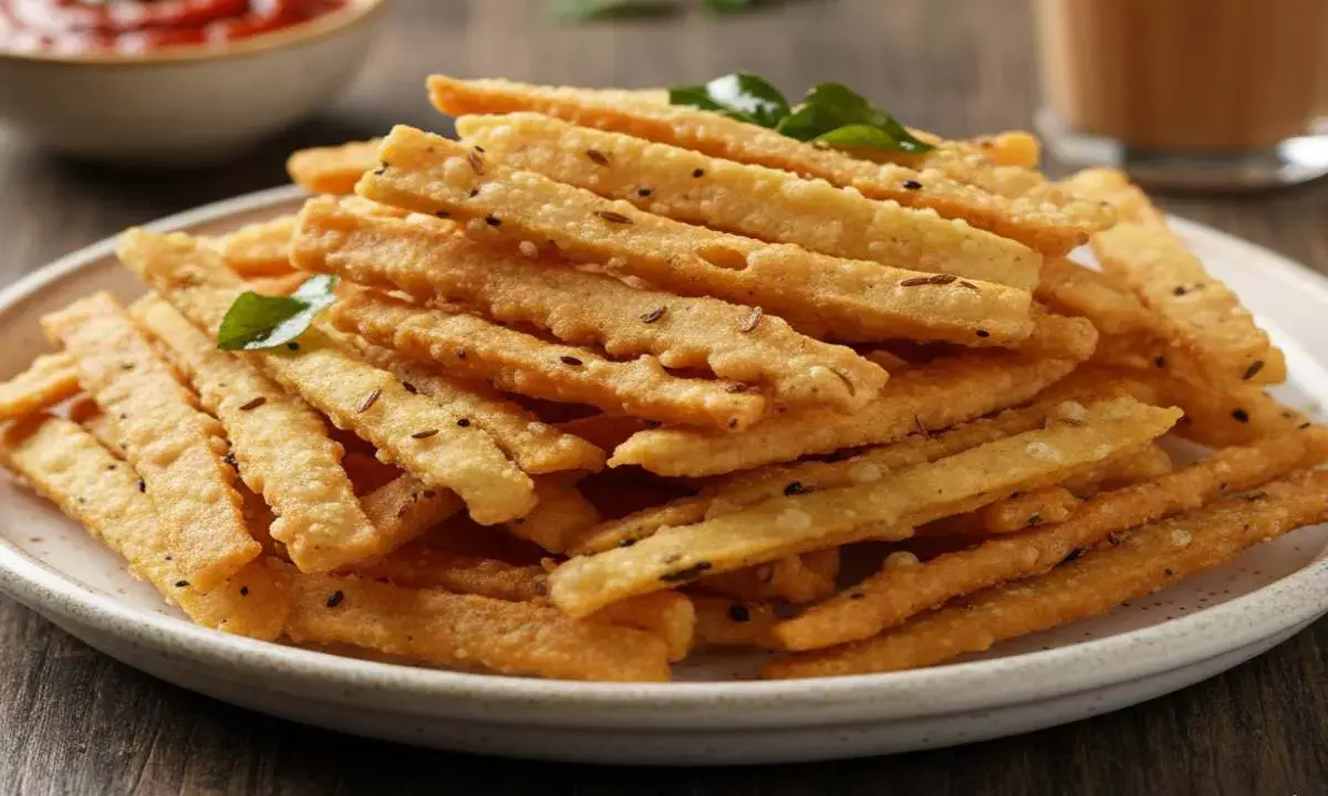 how to make Ribbon Pakoda at home