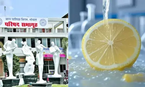 bhopal nagar nigam bioenzyme lemon waste water purification