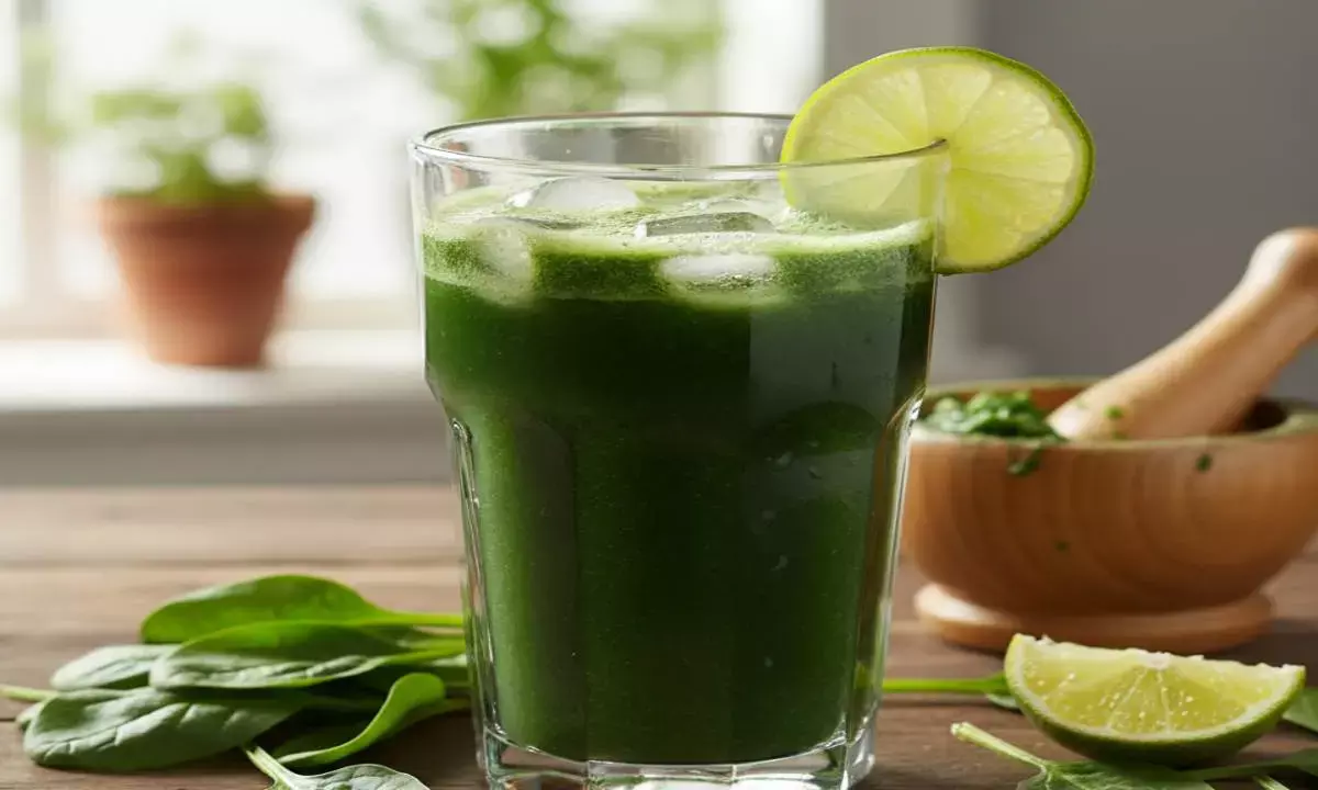 Palak Juice banane ka tarika