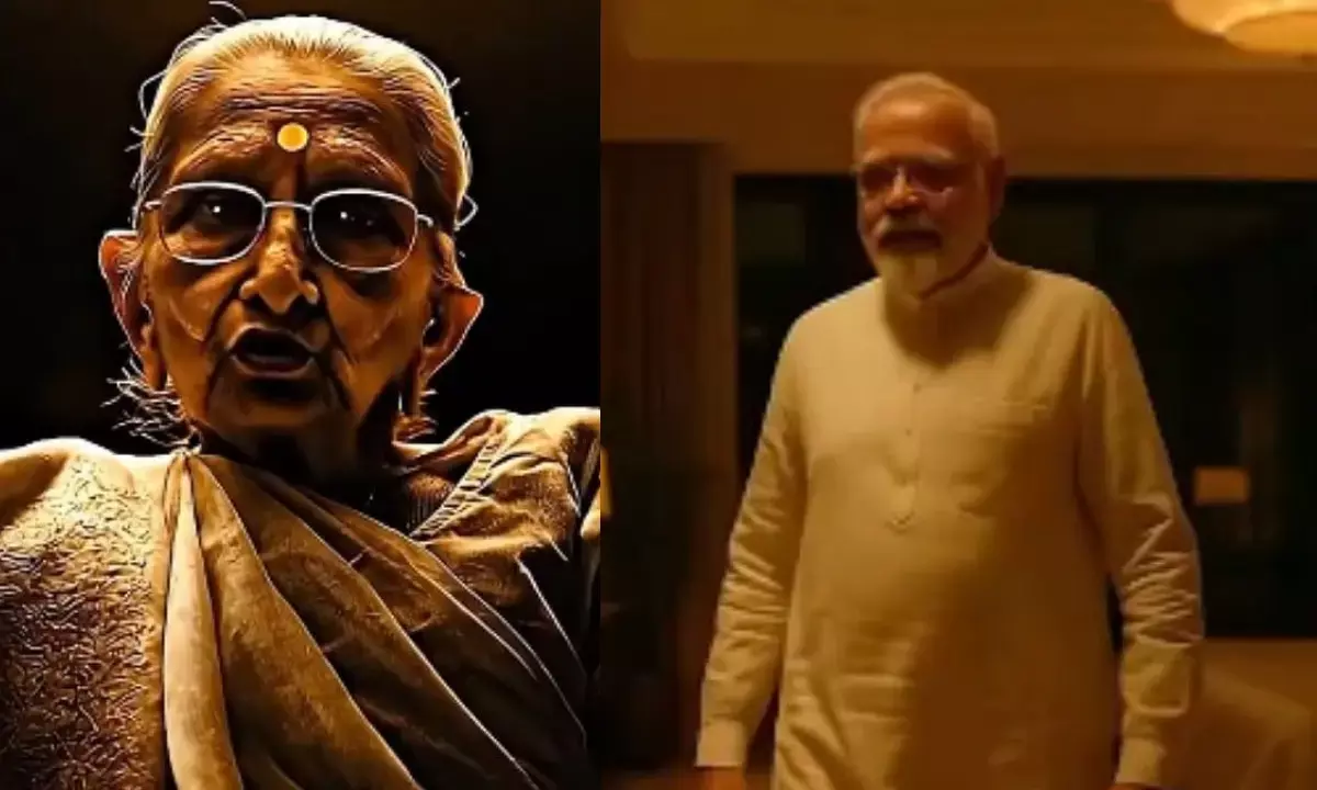 PM Modi Mother Heeraben AI Video Delhi PoliCe Fir Congress It Cell