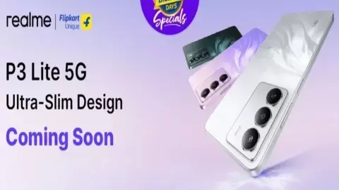Realme P3 Lite 5G Launch today