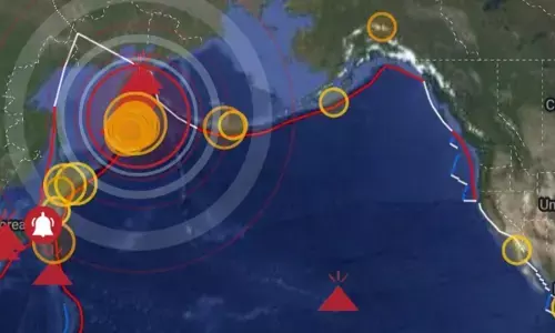 Russia Earthquake, Tsunami Alert, Natural Disaster, कामचटका, भूकंप Russia Earthquake, Tsunami Alert, Natural Disaster, कामचटका, भूकंप