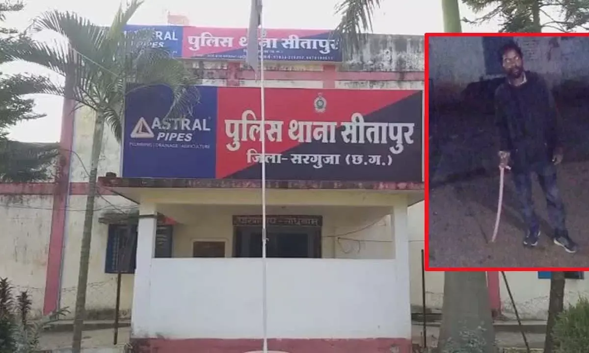 नशेड़ी ने बीच शहर लहराया तलवार