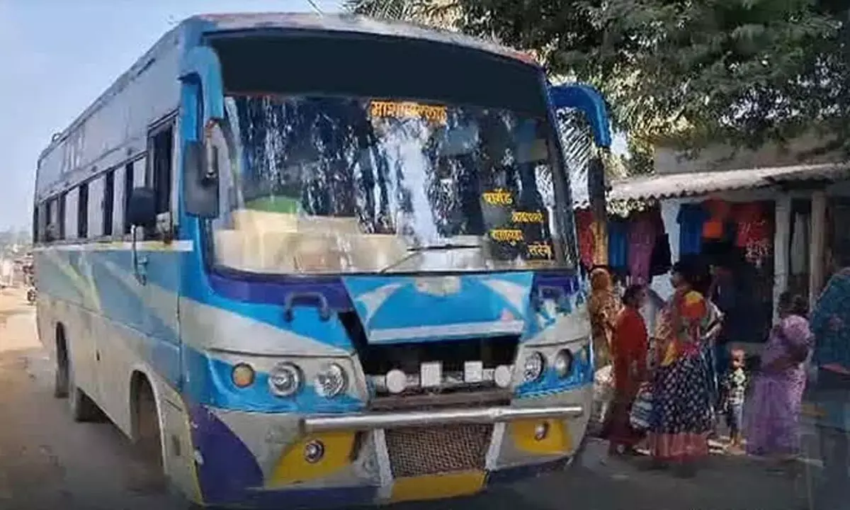 बस सेवा बंद