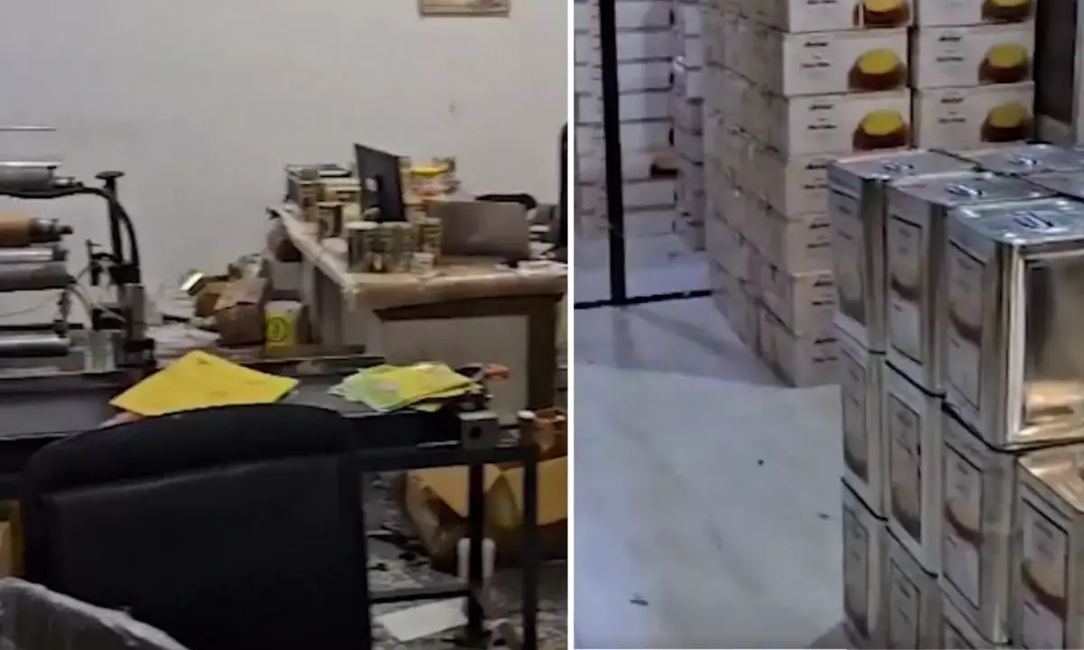 Delhi Police Busted Adulterated Ghee Factory