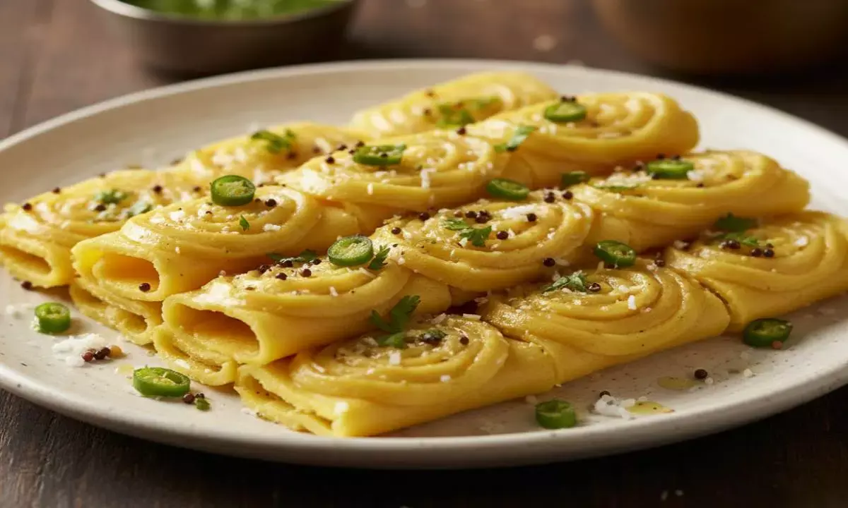 how to make khandvi recipe