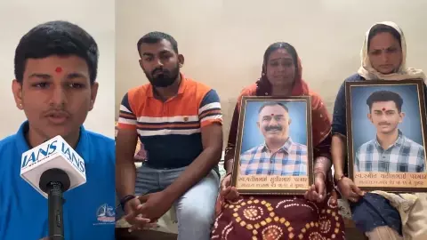 भारत-पाकिस्तान मैच का विरोध: सावन परमार बोला-पहले मेरे भाई-पिता लौटा दो भारत-पाकिस्तान मैच का विरोध: सावन परमार बोला-पहले मेरे भाई-पिता लौटा दो