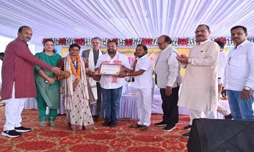 शिक्षक सम्मान समारोहः बेरला विकासखंड के 27 सेवानिवृत समेत 42 शिक्षकों का हुआ सम्मान