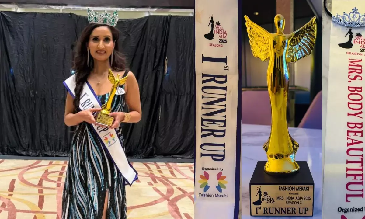 mrs india asia 2025 dr shweta mishra runner up exclusive
