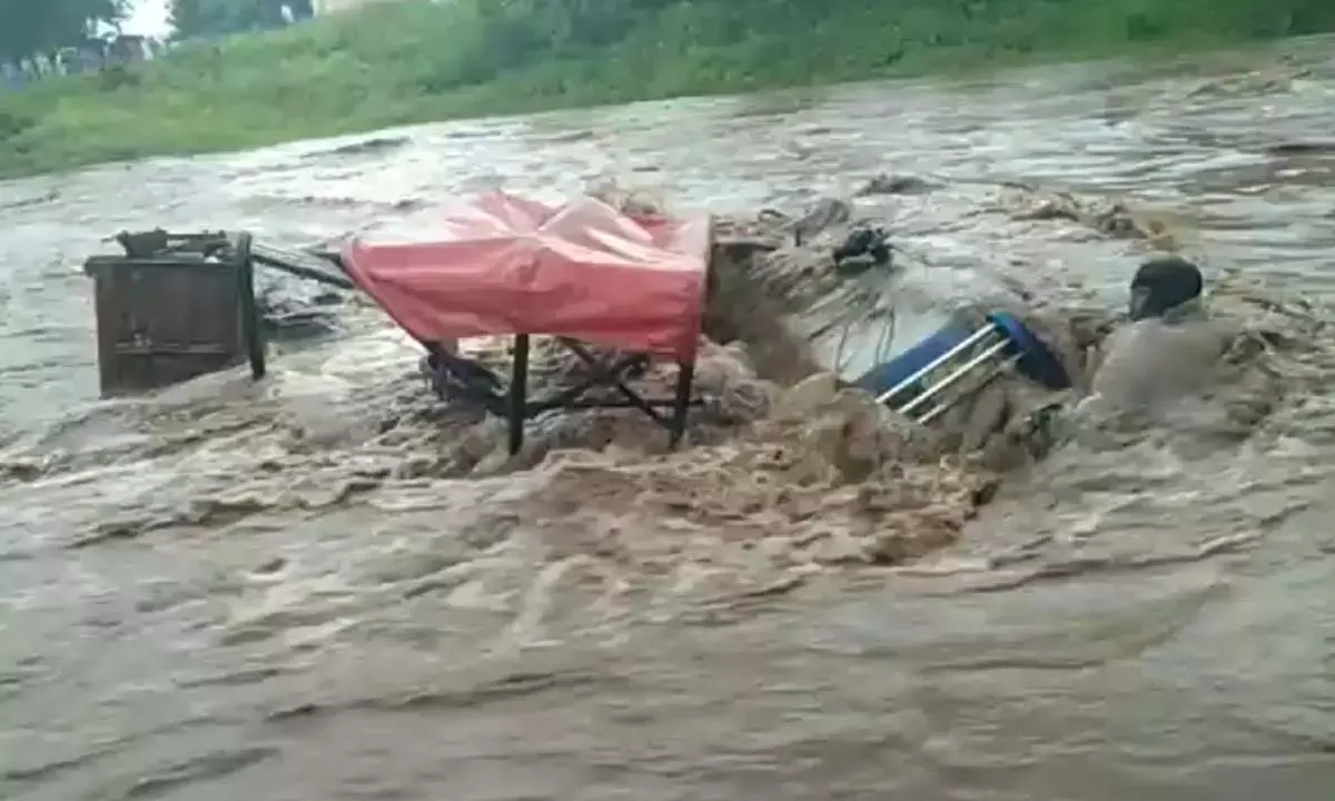 कवर्धा में मूसलाधार बारिश