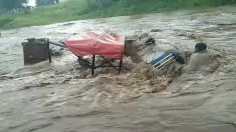 कवर्धा में मूसलाधार बारिश