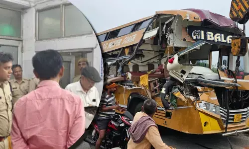 जौनपुर: छत्तीसगढ़ से अयोध्या जा रही श्रद्धालुओं की बस दुर्घटनाग्रस्त, 4 की मौत