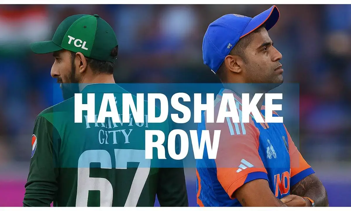 india vs pakistan handshake row india vs pakistan handshake row