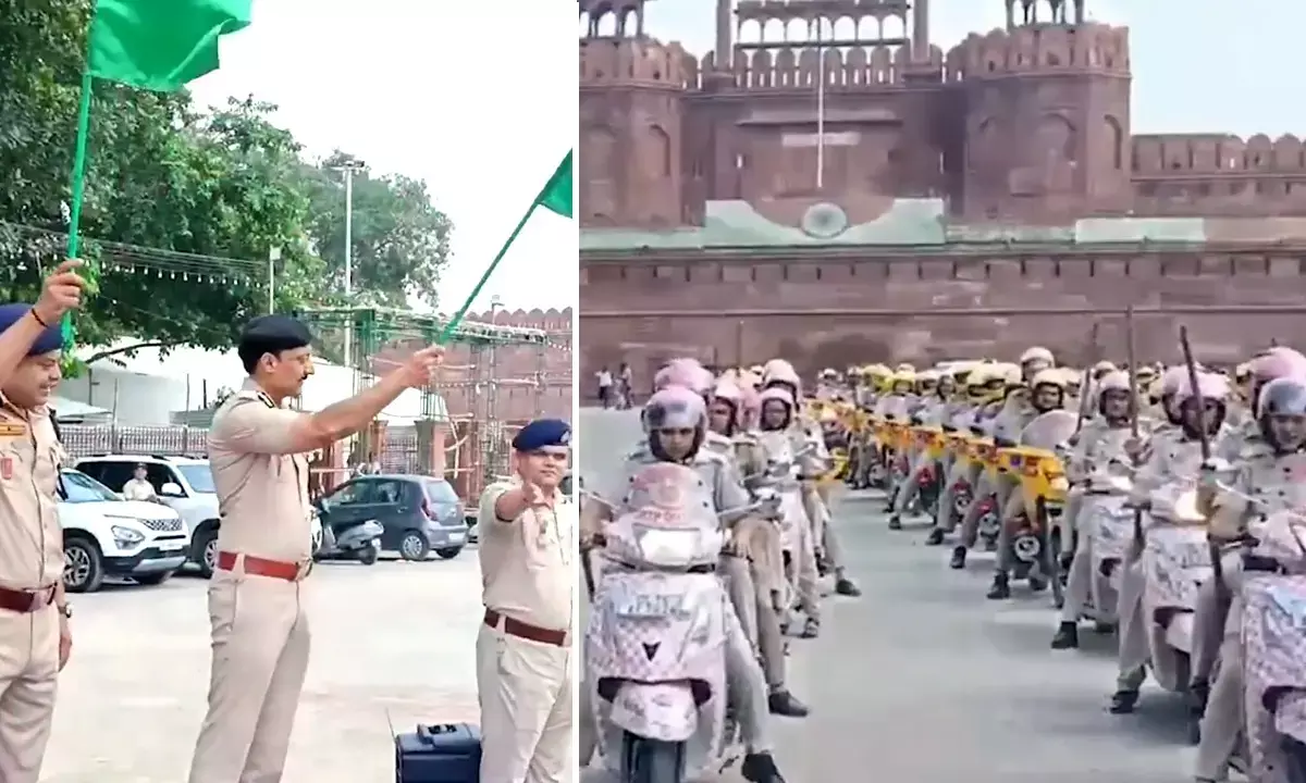 Delhi Police launches Jaguar Jhansi Patrolling Unit