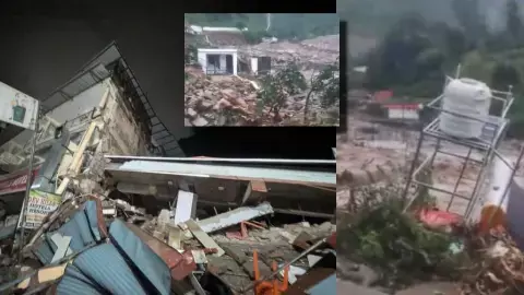 बारिश का कहर: देहरादून में बादल फटा, हिमाचल में 493 सड़कें बंद