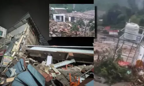 बारिश का कहर: देहरादून में बादल फटा, हिमाचल में 493 सड़कें बंद