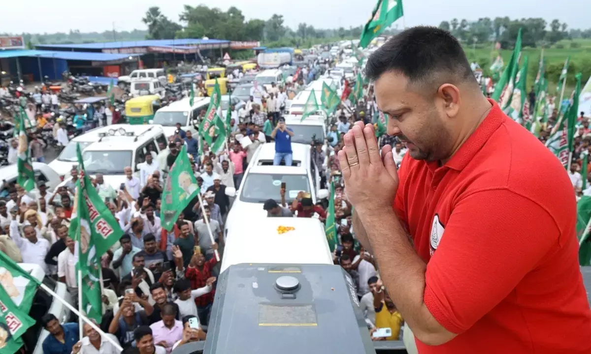tejashwi yadav bihar adhikar yatra