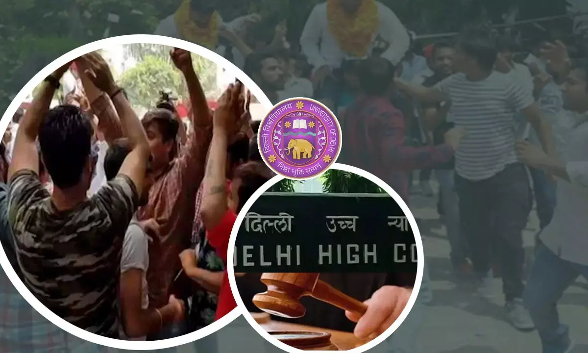 Delhi High Court bans victory processions after DUSU election results Delhi High Court bans victory processions after DUSU election results