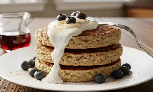 how to make daliya pan cake