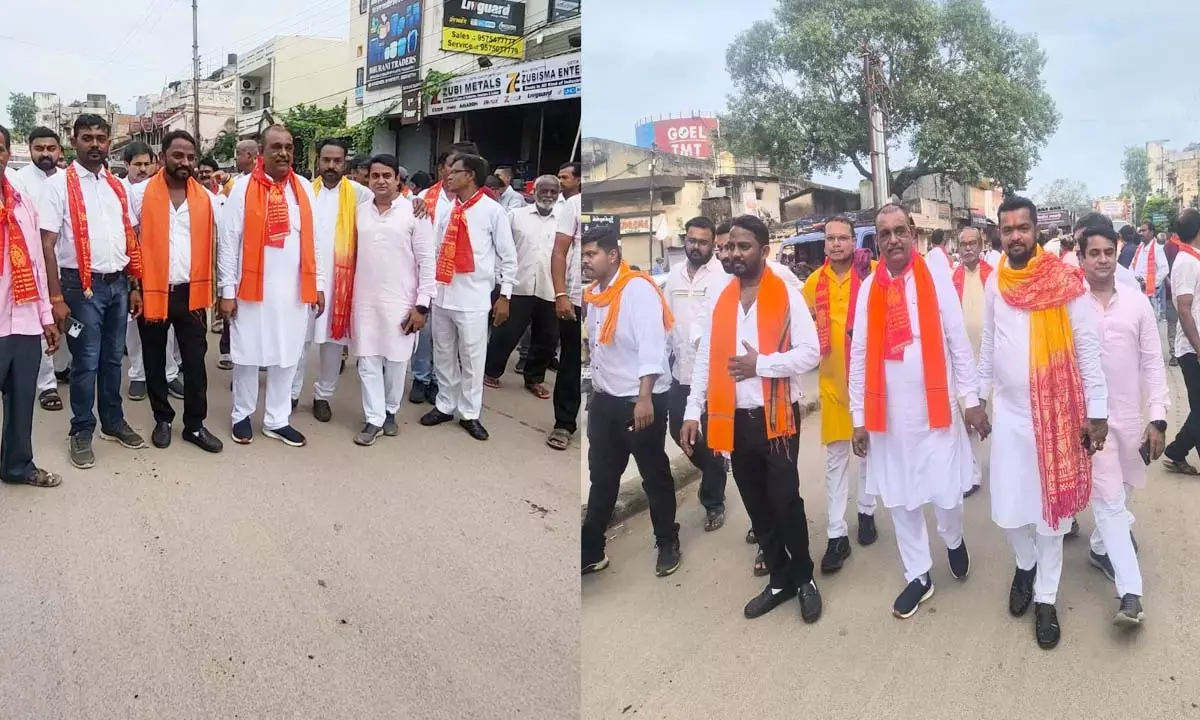 भगवान विश्वकर्मा जयंती पर भव्य शोभा यात्रा