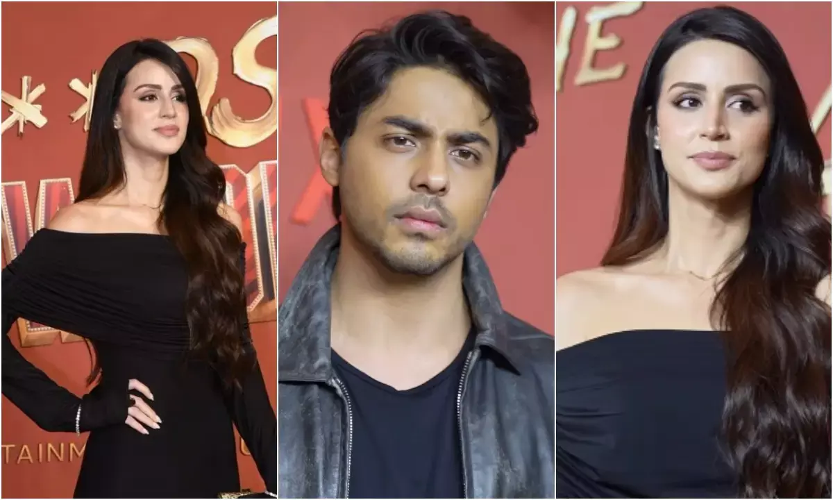 The Ba*ds of Bollywood के प्रीमियर में आर्यन खान की रूमर्ड गर्लफ्रेंड लारिसा बोन्सी नजर आईं।