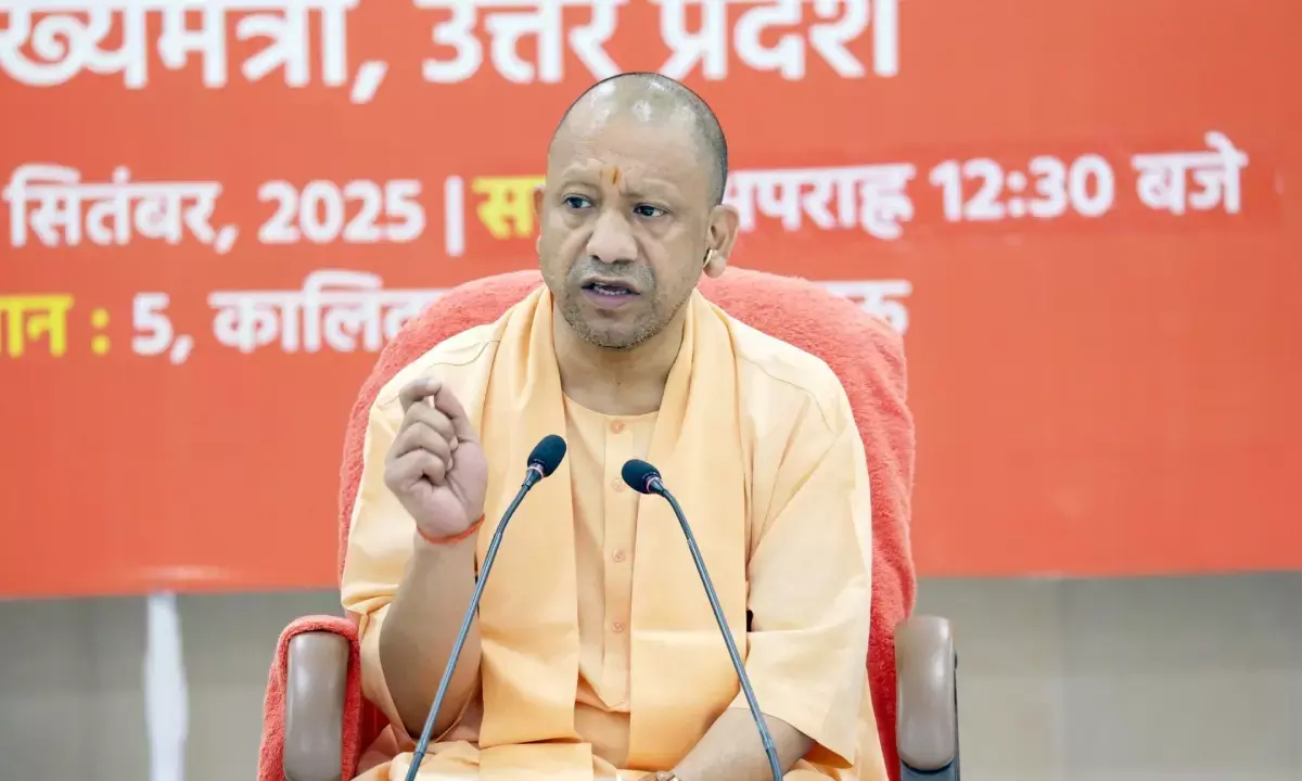 UP CM Yogi on GST New Tax Slab