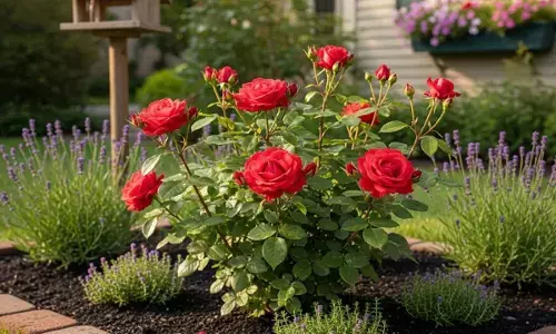 how to plant and care of rose at home