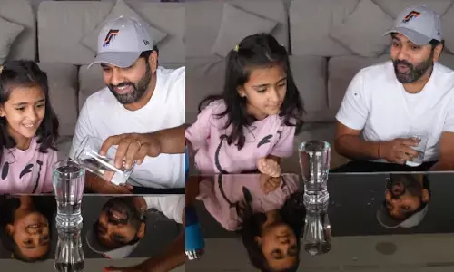 Rohit Sharma-Samaira viral video Rohit Sharma-Samaira viral video