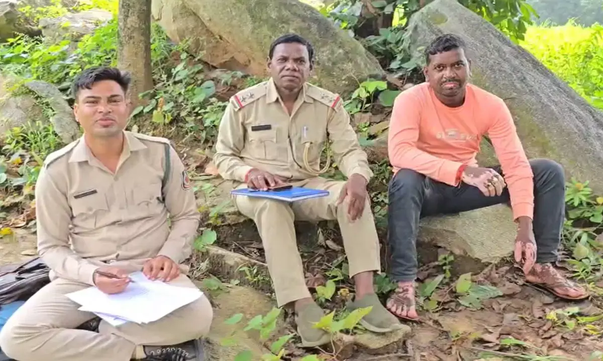 मौके पर पहुंची वन विभाग की टीम