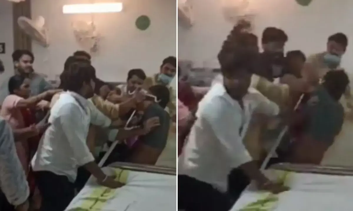 Noida Hospital Viral Video