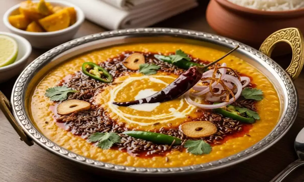 how to make nawabi dal tadka